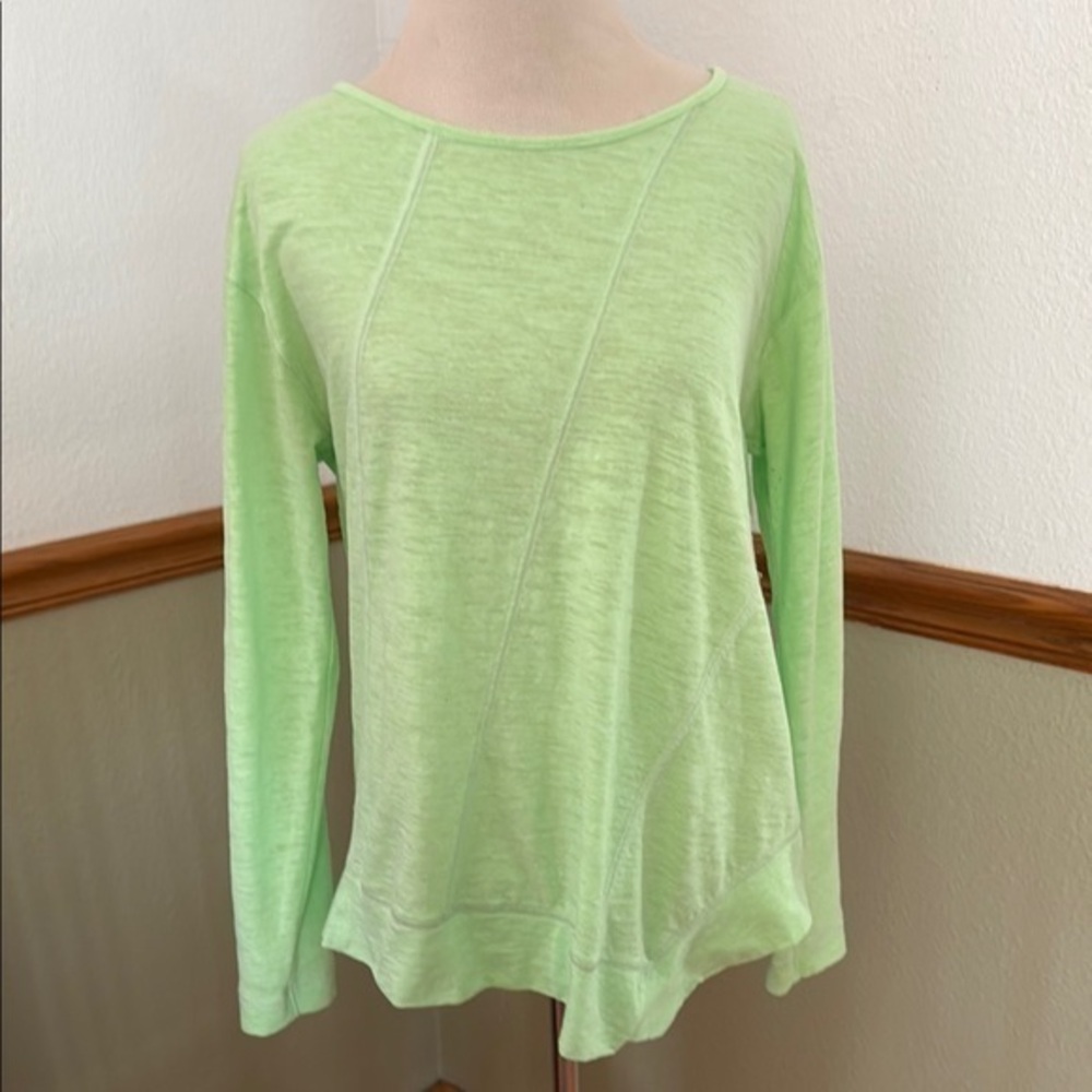 Lisa Todd Green panel play asymmetrical top small